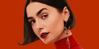 Lily Collins na 5ª temporada de Emily em Paris
