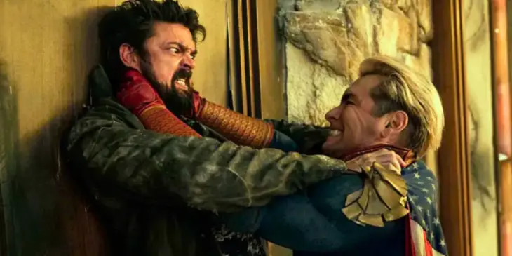Billy Bruto e Capitão Pátria em The Boys