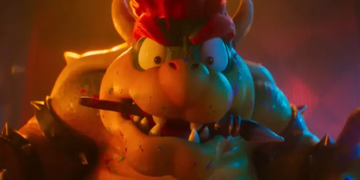 Bowser em Super Mario Galaxy: O Filme
