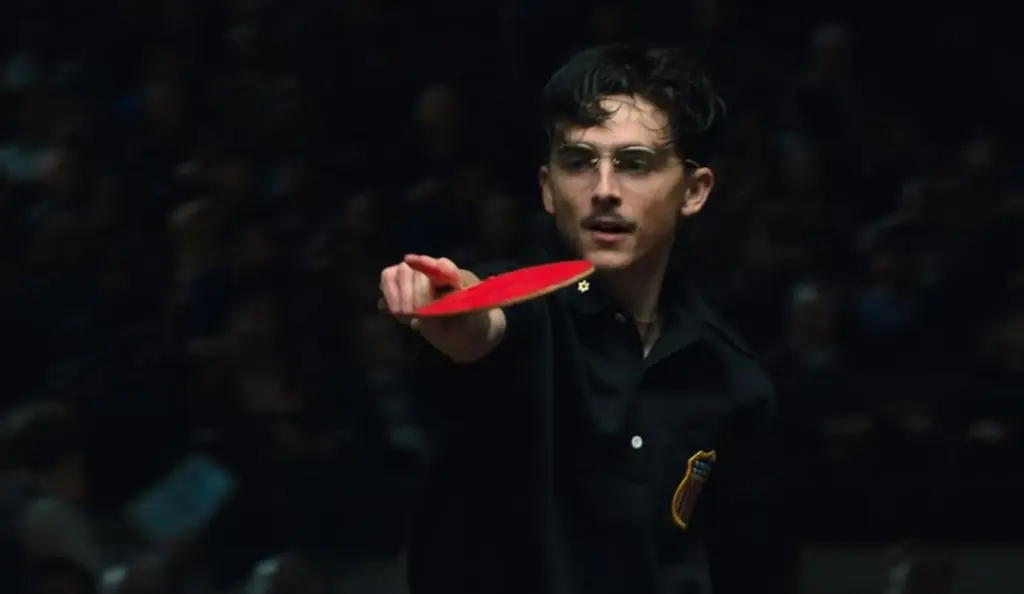 Timothée Chalamet em Marty Supreme