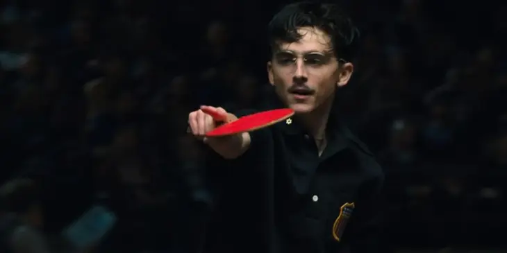 Timothée Chalamet em Marty Supreme