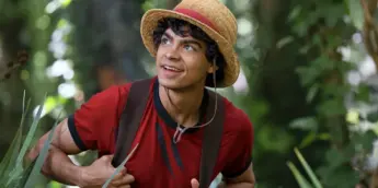 Iñaki Godoy como Luffy em cena de One Piece: A Série