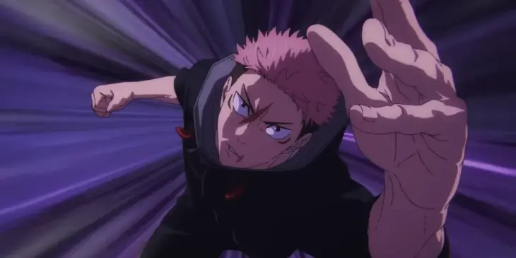 Yuji Itadori em cena da 3ª temporada de Jujutsu Kaisen