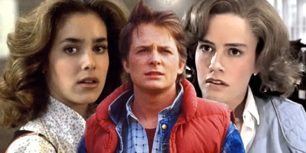 As duas atrizes de Jennifer Parker em De Volta Para o Futuro