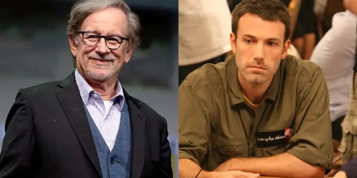 Steven Spielberg e Ben Affleck