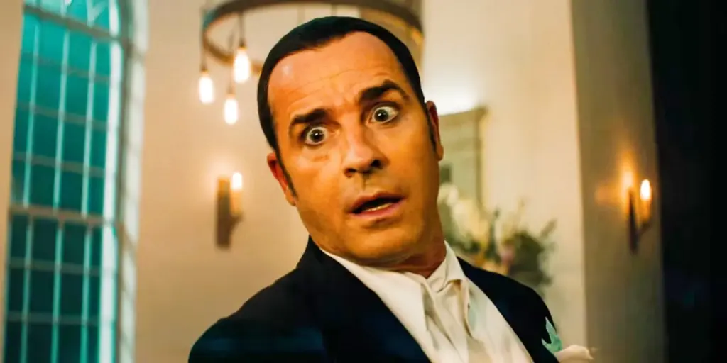 Justin Theroux em Os Fantasmas Ainda Se Divertem: Beetlejuice Beetlejuice