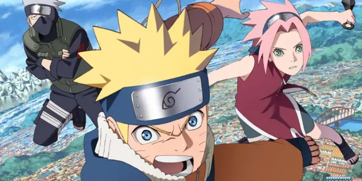 Pôster dos episódios de 20º aniversário de Naruto