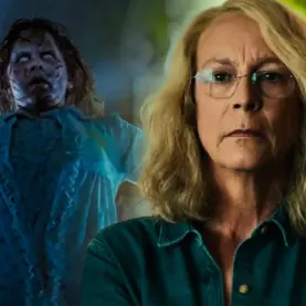 Linda Blair, de O Exorcista, e Jamie Lee Curtis