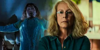Linda Blair, de O Exorcista, e Jamie Lee Curtis
