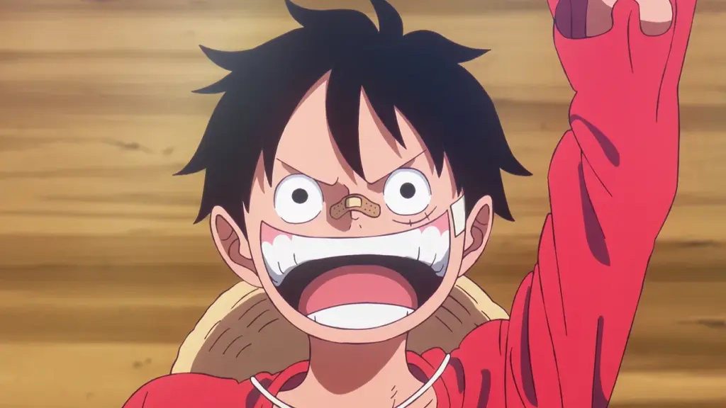 Luffy em cena do Episódio 1.155 de One Piece