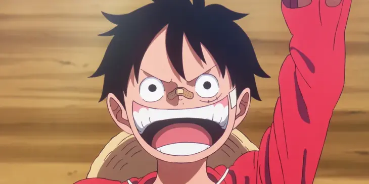 Luffy em cena do Episódio 1.155 de One Piece