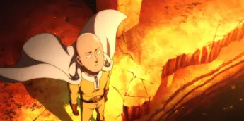 Saitama em cena do Episódio 36 de One-Punch Man
