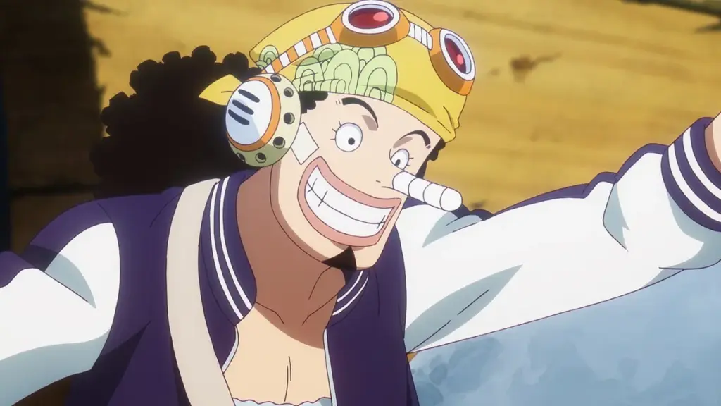 Usopp em cena do Episódio 1.155 de One Piece