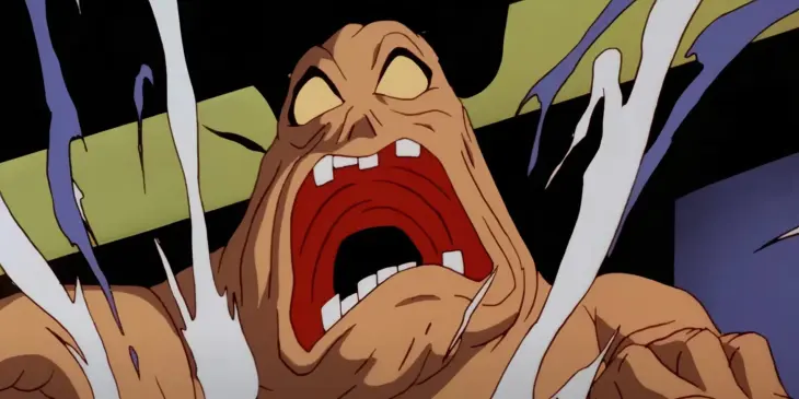 Cara-de-Barro da série animada dos anos 90