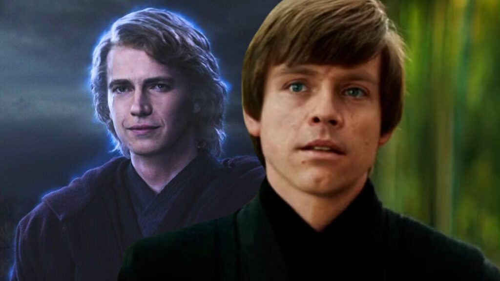 Fantasma da Força de Anakin e Luke Skywalker