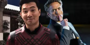 Simu Liu e Robert Downey Jr de Vingadores Doutor Destino