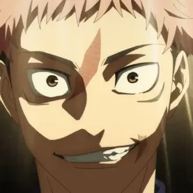 Yuji Itadori em cena de Jujutsu Kaisen: O Jogo do Abate