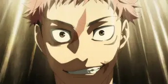 Yuji Itadori em cena de Jujutsu Kaisen: O Jogo do Abate
