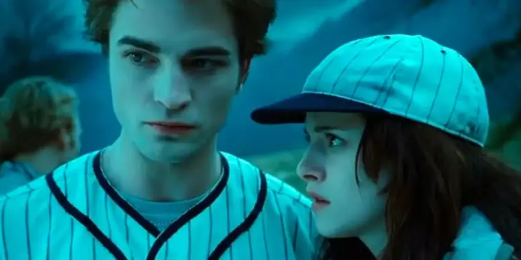 Cena de baseball em Crepúsculo