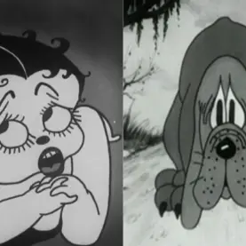 Betty Boop e Pluto