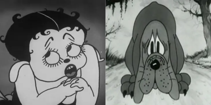 Betty Boop e Pluto