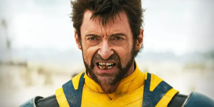 Hugh Jackman trajado como Wolverine no MCU