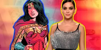 Mulher-Maravilha e Melissa Barrera