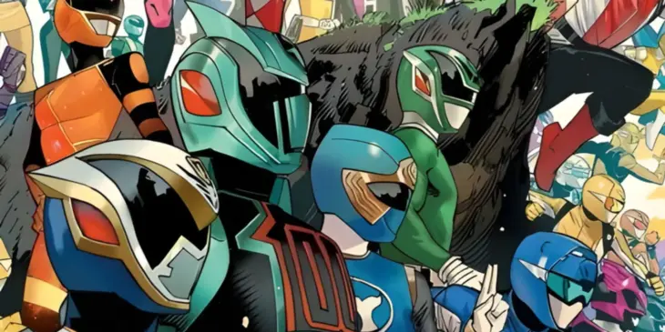 Power Rangers de várias gerações
