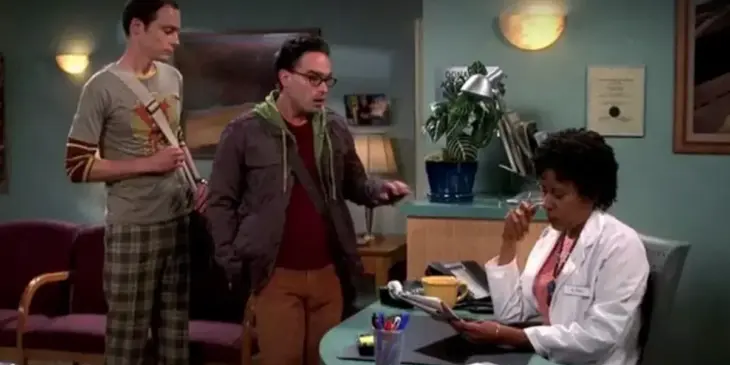 Cena polêmica de The Big Bang Theory