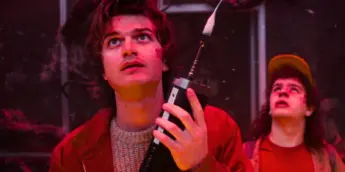 Steve no final de Stranger Things