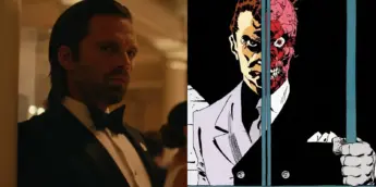 Sebastian Stan e Duas-Caras, vilão do Batman