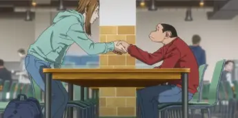 Lucy e Charlie em cena do Episódio 1 de O Incidente de Darwin