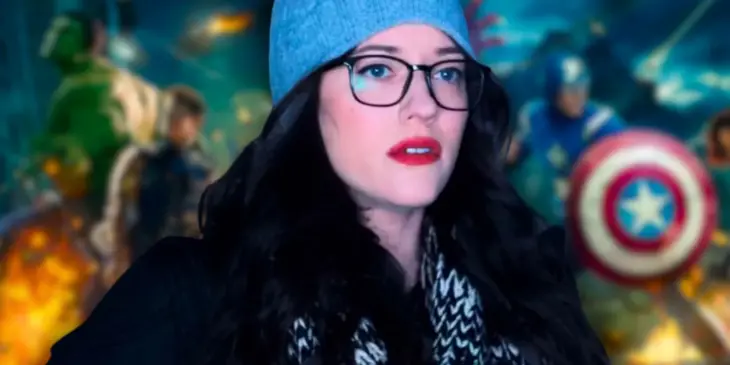 Kat Dennings e os Vingadores