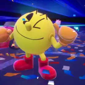 PAC-MAN em Sonic Racing: CrossWorlds