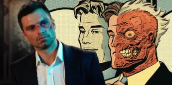 Sebastian Stan e Harvey Dent, o Duas-Caras
