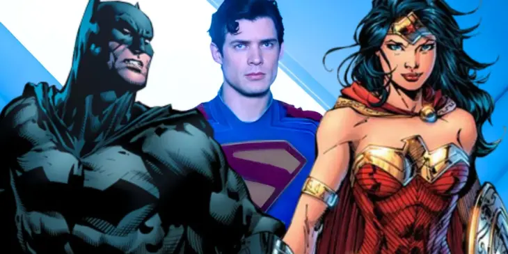 Batman, Mulher-Maravilha e Superman de Homem do Amanhã