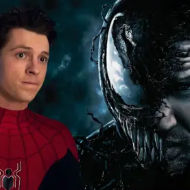 Tom Holland como Homem-Aranha e Tom Hardy como Venom