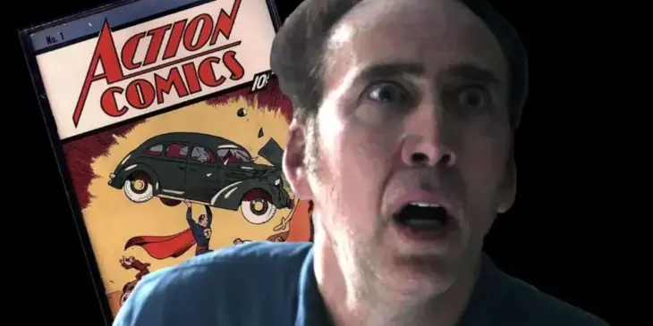 Action Comics #1 e Nicolas Cage