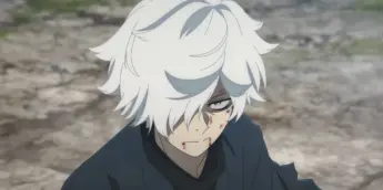 Gabimaru em cena do Episódio 14 de Hell's Paradise: Jigokuraku