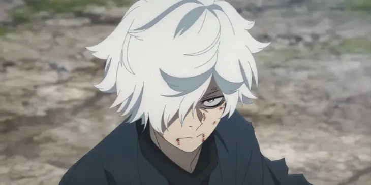 Gabimaru em cena do Episódio 14 de Hell's Paradise: Jigokuraku
