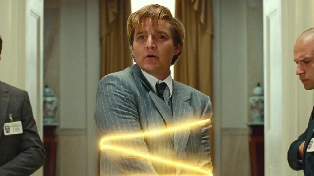 Pedro Pascal como Maxwell Lord em Mulher-Maravilha 1984