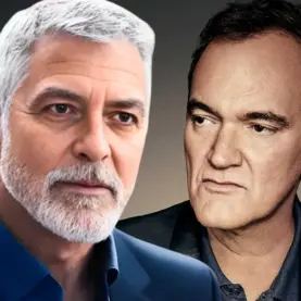 George Clooney e Quentin Tarantino
