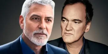 George Clooney e Quentin Tarantino