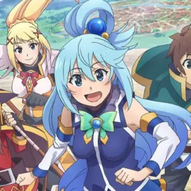 Pôster da 3ª temporada de KonoSuba