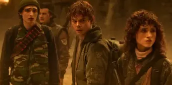 Protagonistas de Stranger Things no Abismo