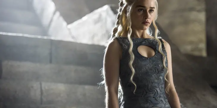 Emilia Clarke em Game of Thrones