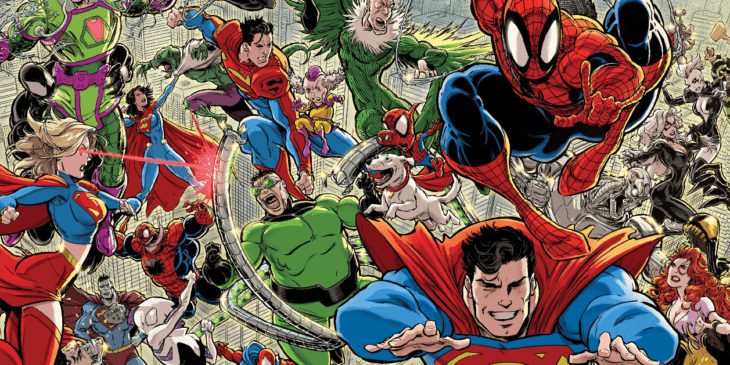 Marvel revela equipe criativa e detalhes do crossover de Homem-Aranha & Superman