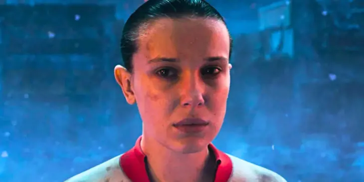 Millie Bobby Brown no episódio final de Stranger Things