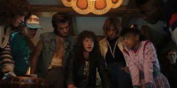 Personagens de Stranger Things reunidos
