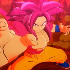 Goku SSJ4 em Dragon Ball Z: Kakarot